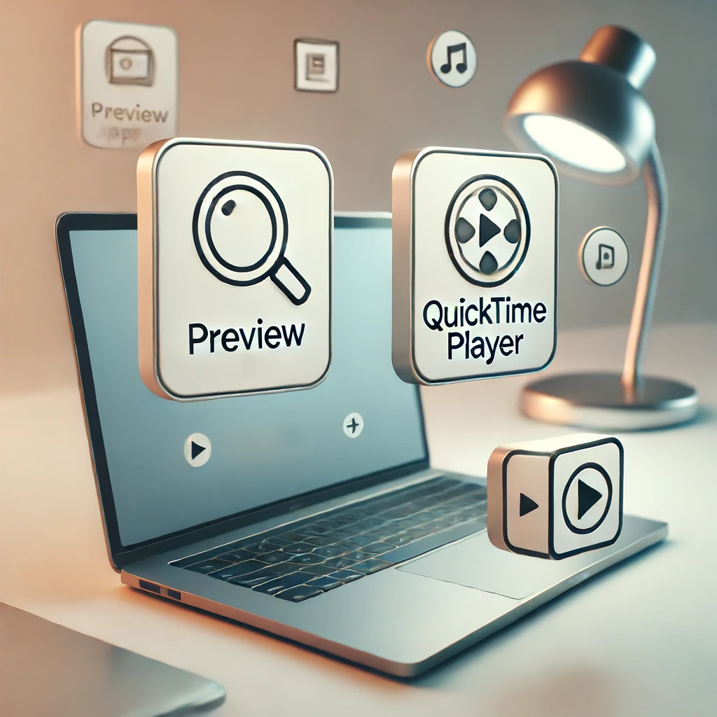 Method 1: Using Preview and QuickTime Player