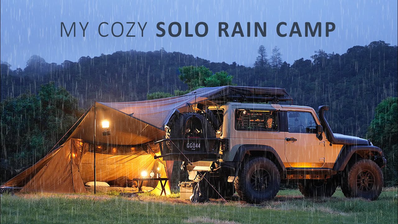 Solo Camping in Bad Weather: How to Master the Storm and Stay Cozy