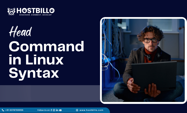 head Command in Linux Syntax