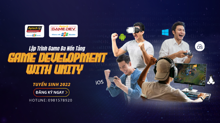 Khóa học lập trình game full-stack tại Aptech FPT