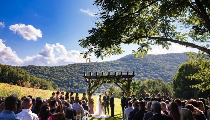 outdoor wedding venues vermont