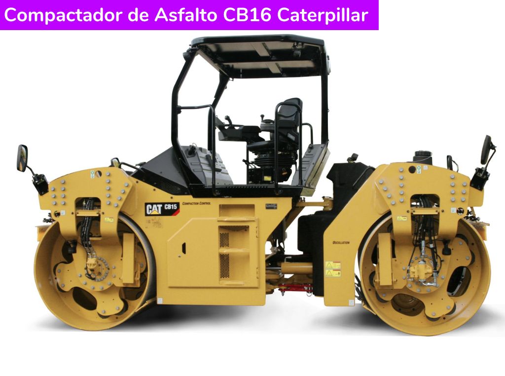 Catálogo Compactador de Asfalto CB16 Caterpillar