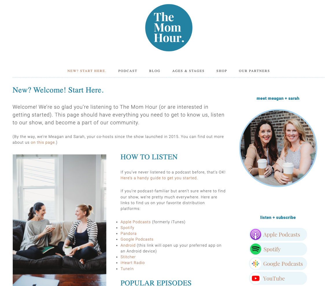 The Mom Hour podcast