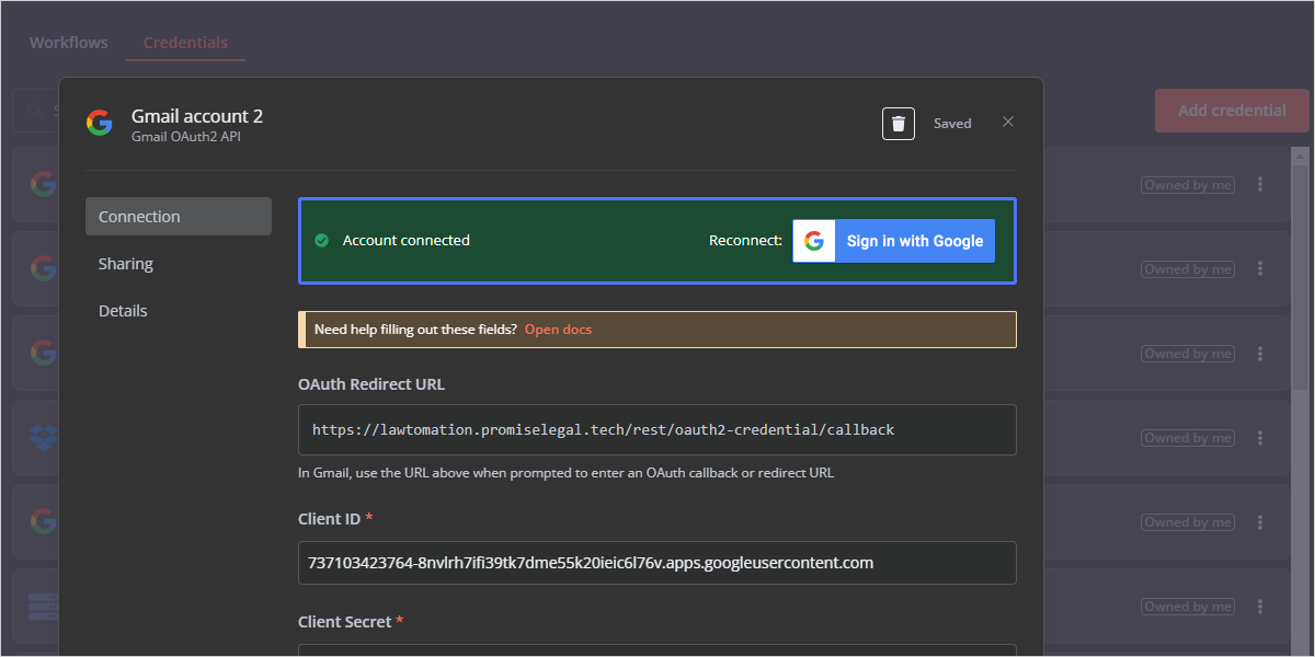 How to Create Google Mail API Credentials: A Comprehensive Guide Using n8n as a Use-Case