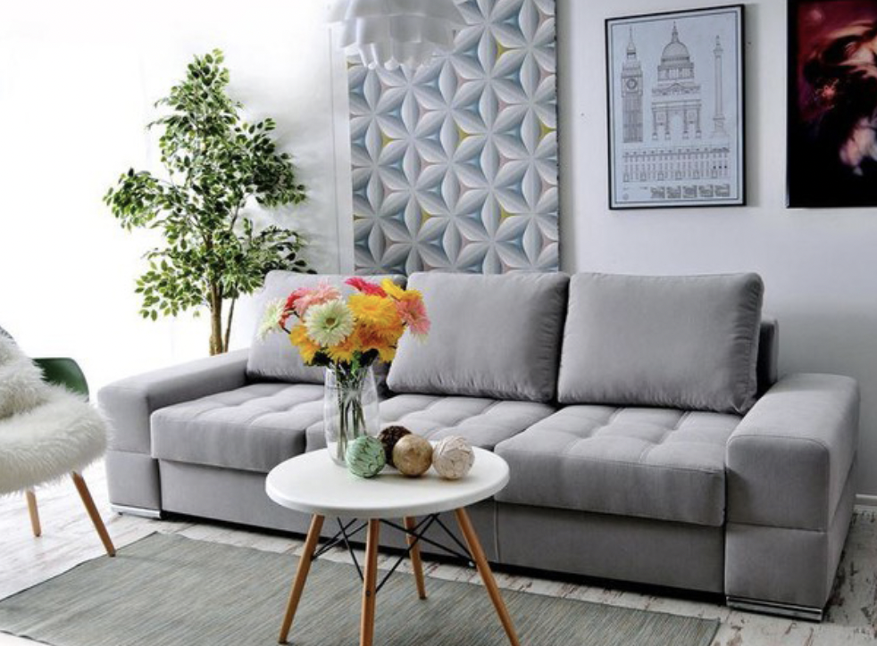 Трендовая мягкая мебель в гостиную – лучшее решение.