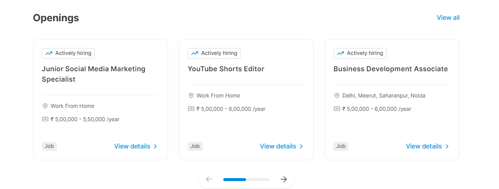 Physics Wallah Job posting on Internshala