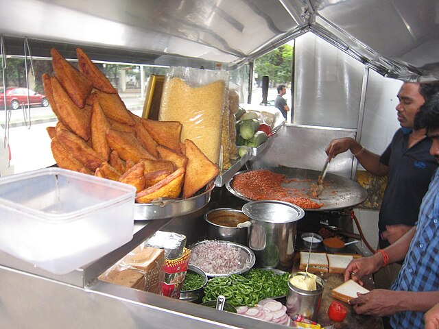 Street foods near tank bund