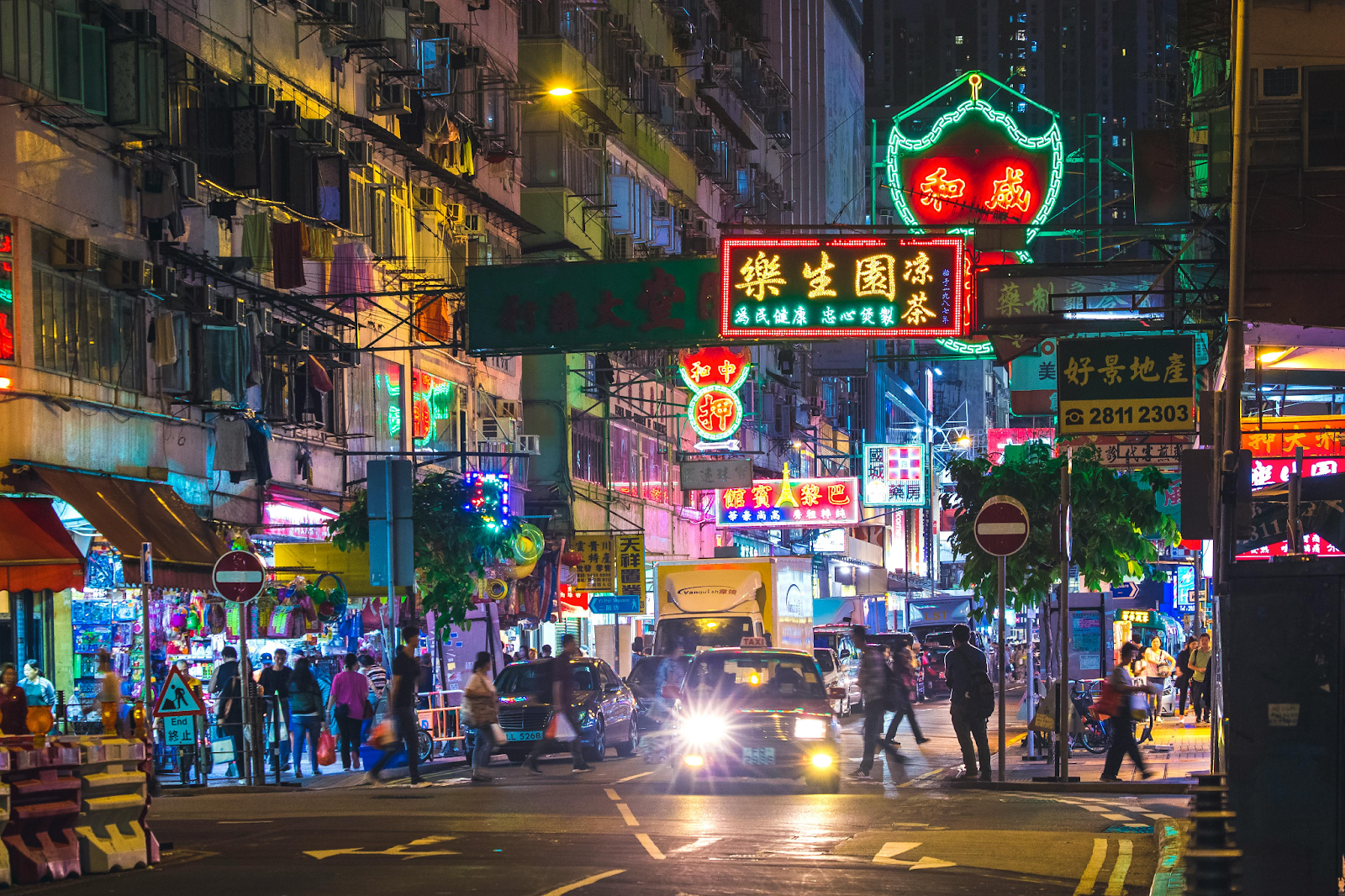 Hong Kong nightscape