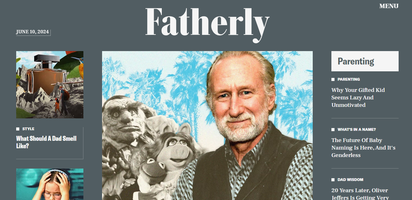 Fatherly - a popular family blog