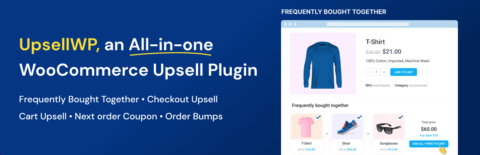 UpsellWP plugin for WooCommerce