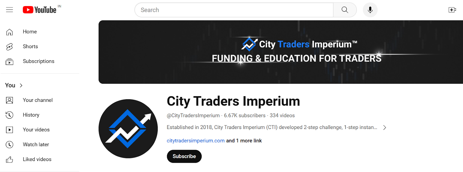 City Traders Imperium YouTube