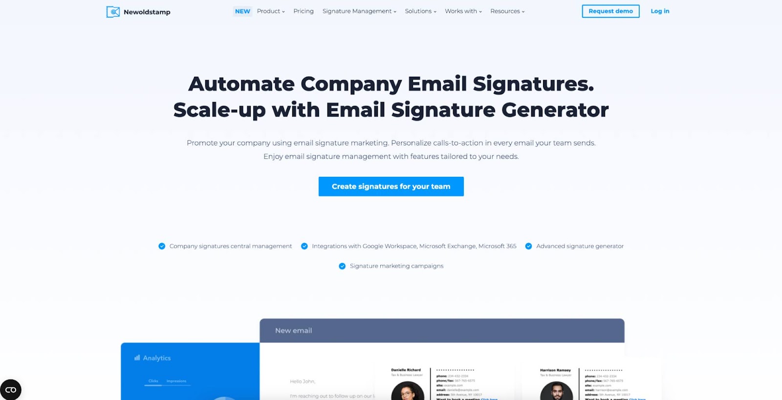 Email Signatures, Newoldstamp