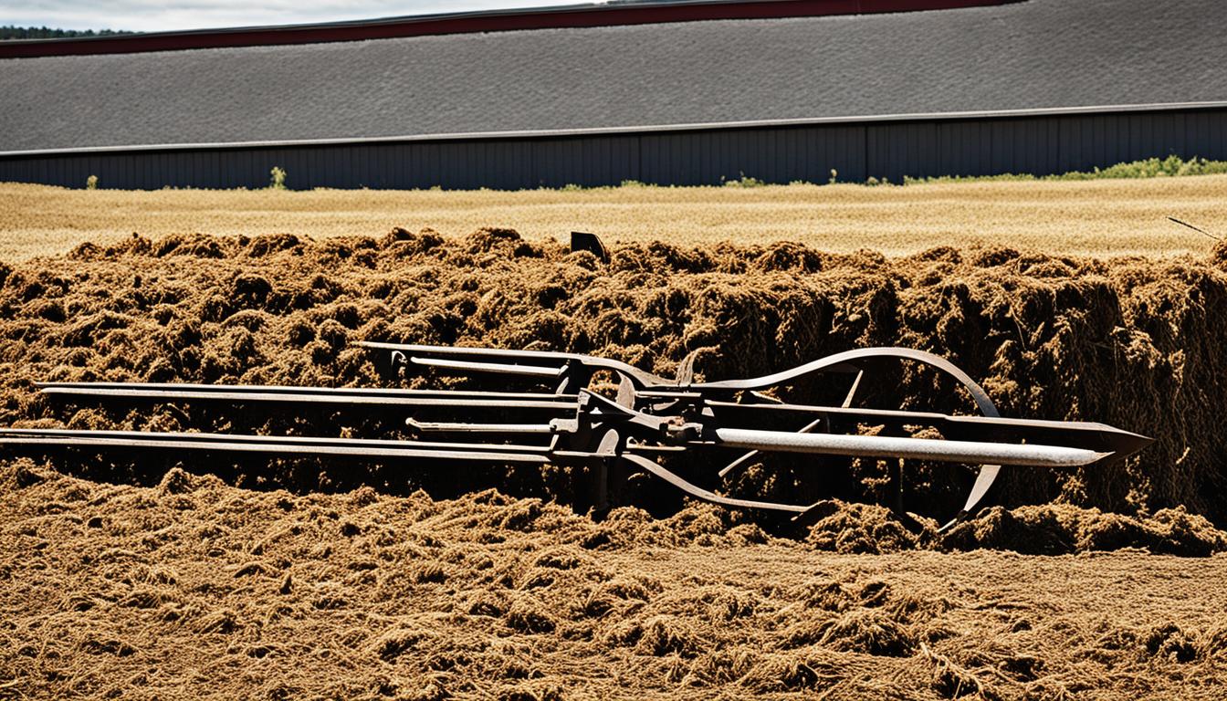 Barn equipment for bedding and manure handling