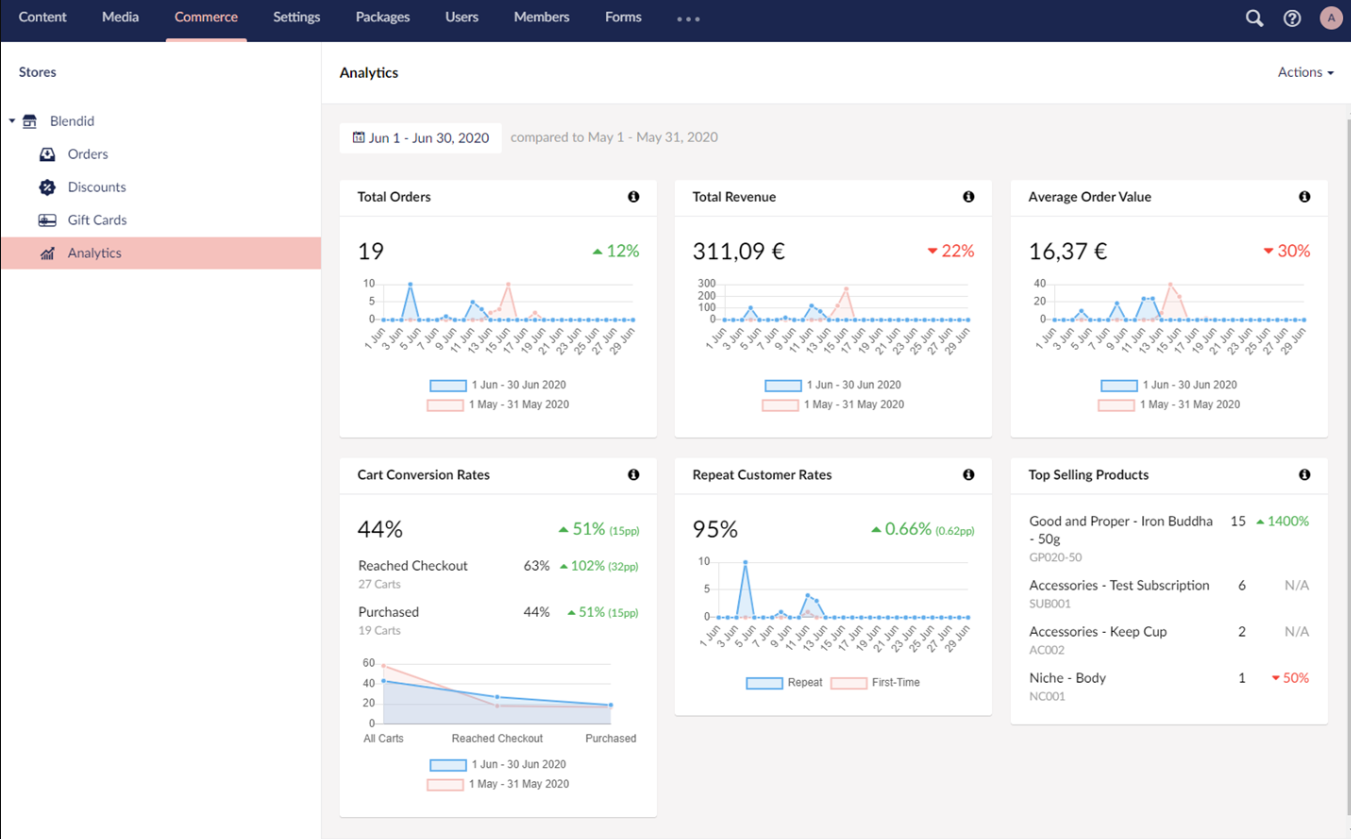 Vendr Dashboard 