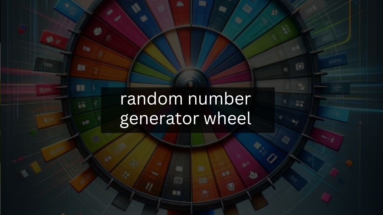random number generator wheel