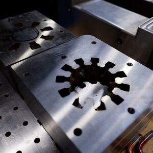 Precision mould tools manufactured at Neptune Injection on Sodick machines