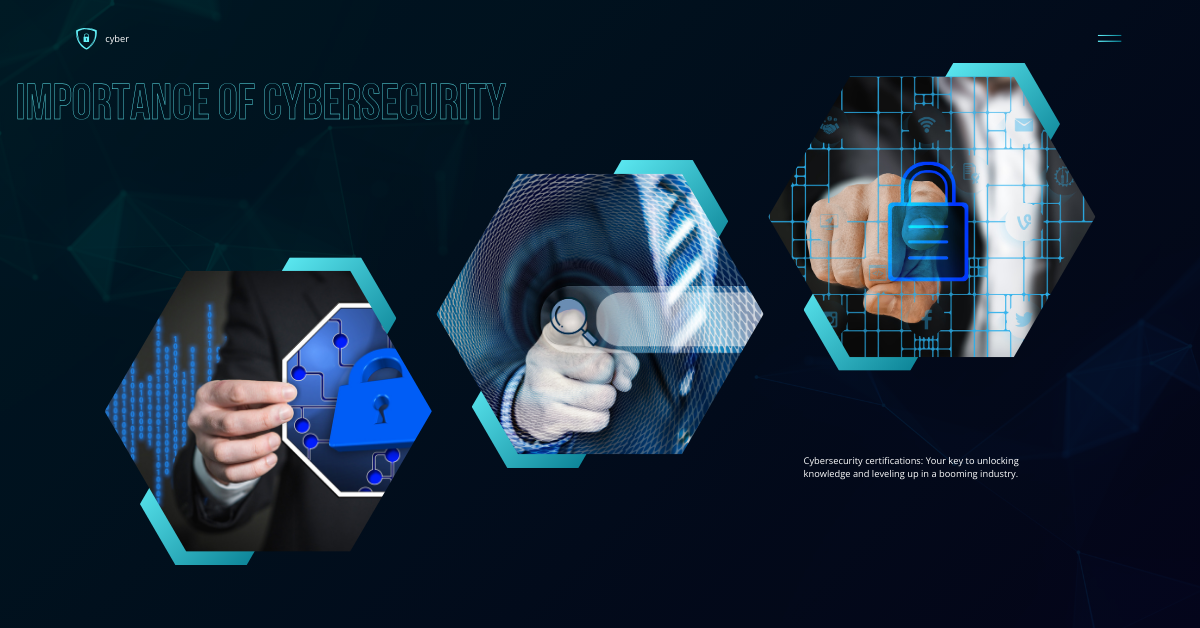 Level up your cybersecurity skills! 🔐 Get certified and stand out in this booming industry.