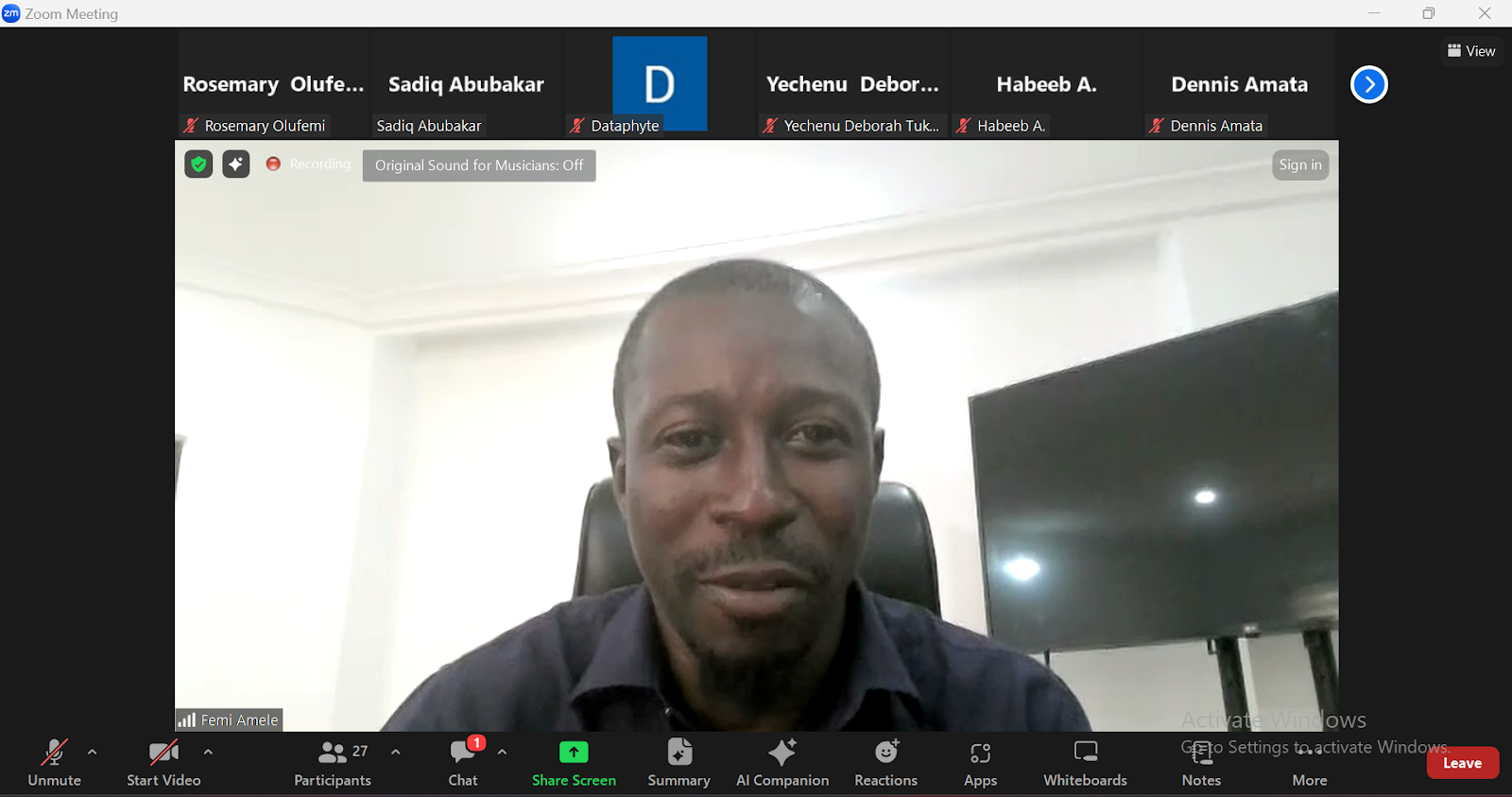 Dataphyte Foundation Leads Conversation on Enhancing Electoral Integrity Using Data and Technology in  Africa webinar