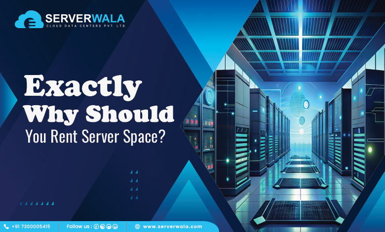 Exactly Why Should You Rent Server Space?