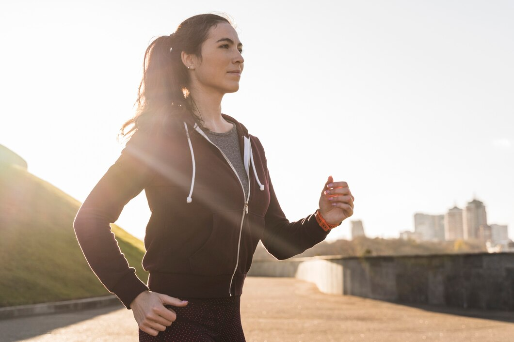 women jogging