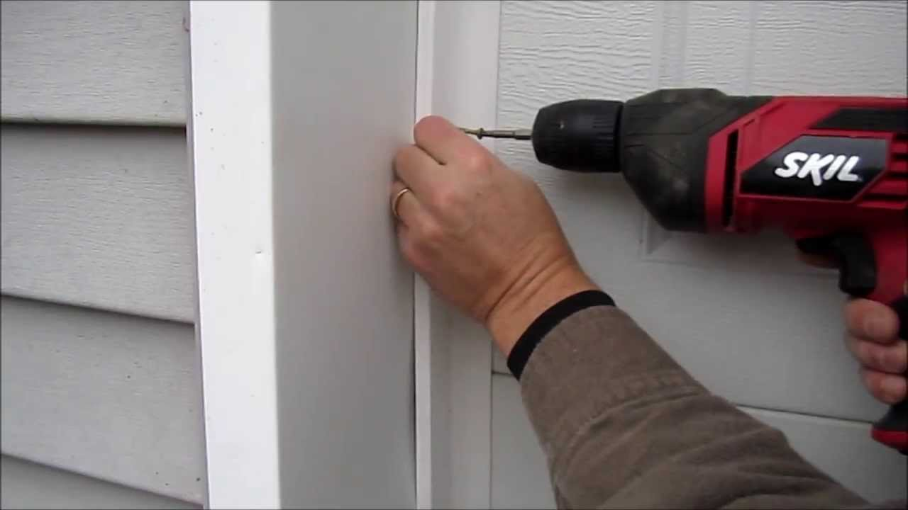 sealing sides of garage door