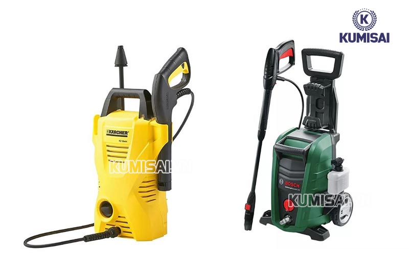 Karcher và Bosch đều có chế độ bảo hành rất tốt