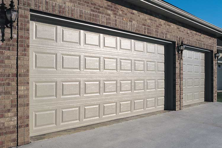 how much is a 16x7 garage door installed