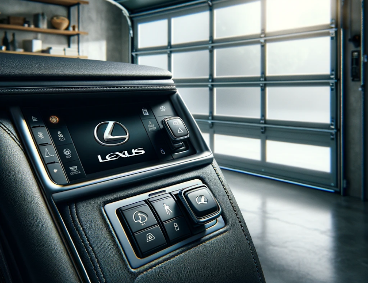 how to program lexus garage door opener