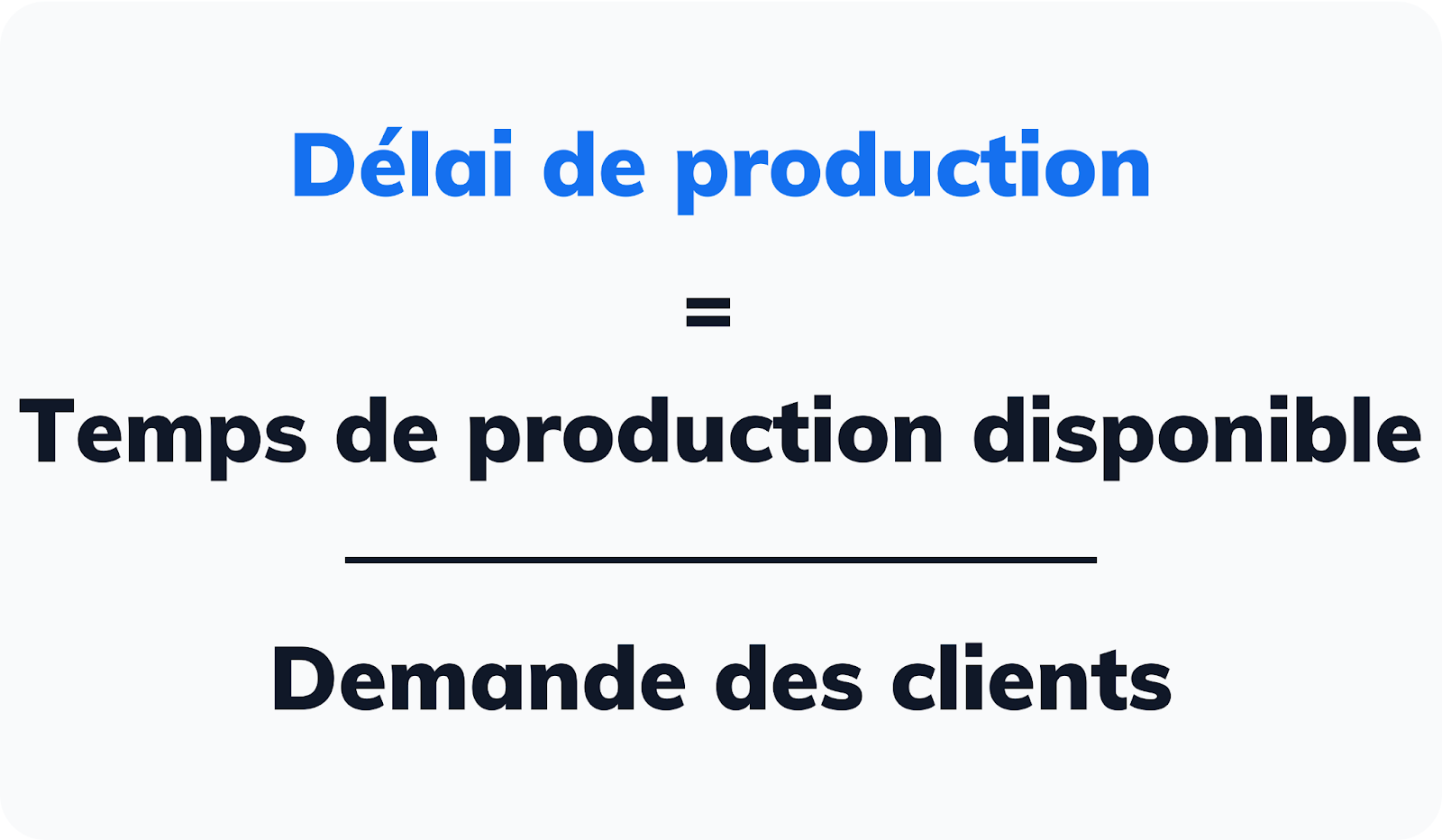 Calcul du délai de production (takt time) pour les équipes de développement logiciel