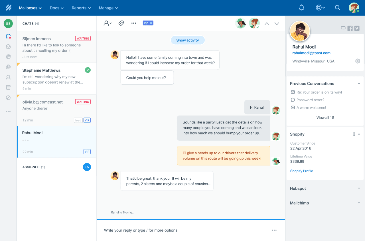 Help Scout - Best for Unified Customer Conversations 