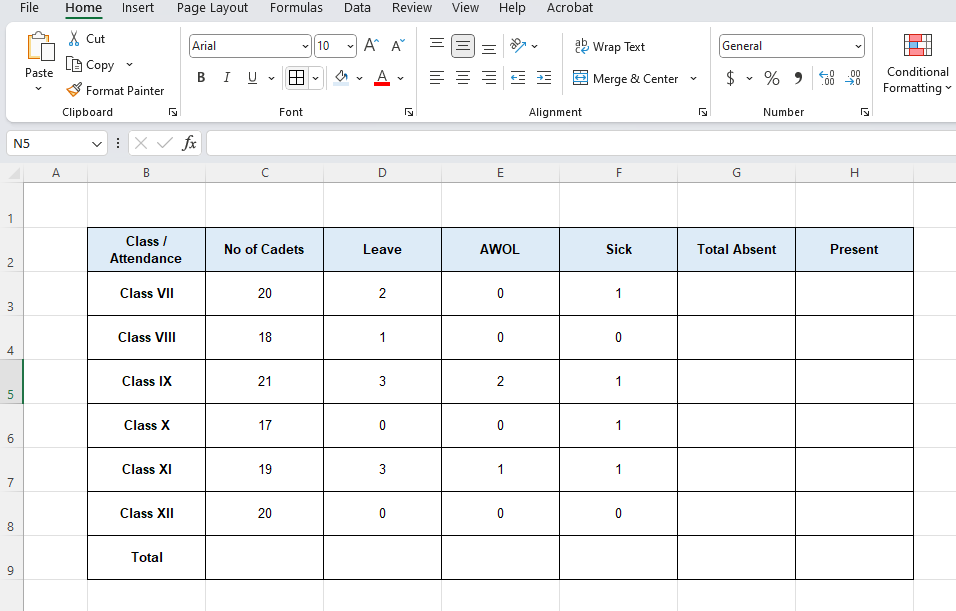 Excel SUM Function