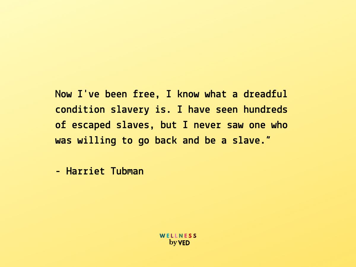 harriet tubman quotes 