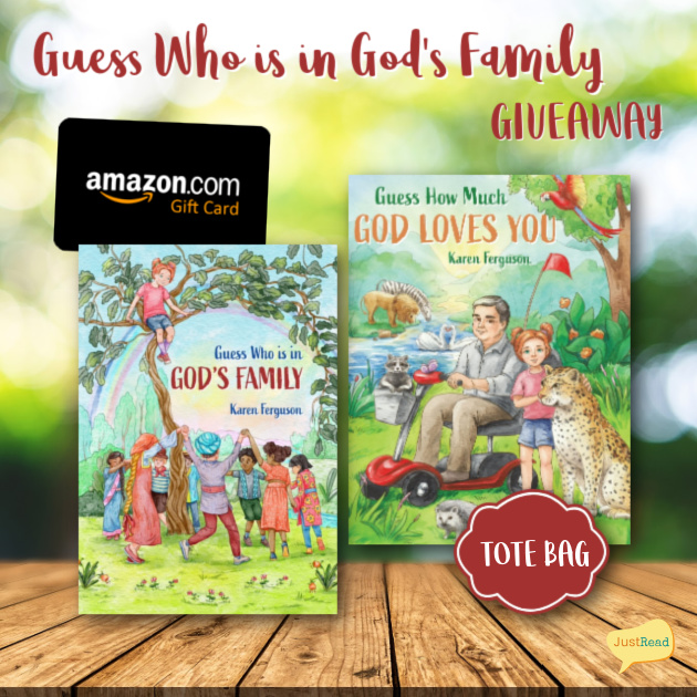 Guess Who Is In God's Family JustRead Tours blog giveaway