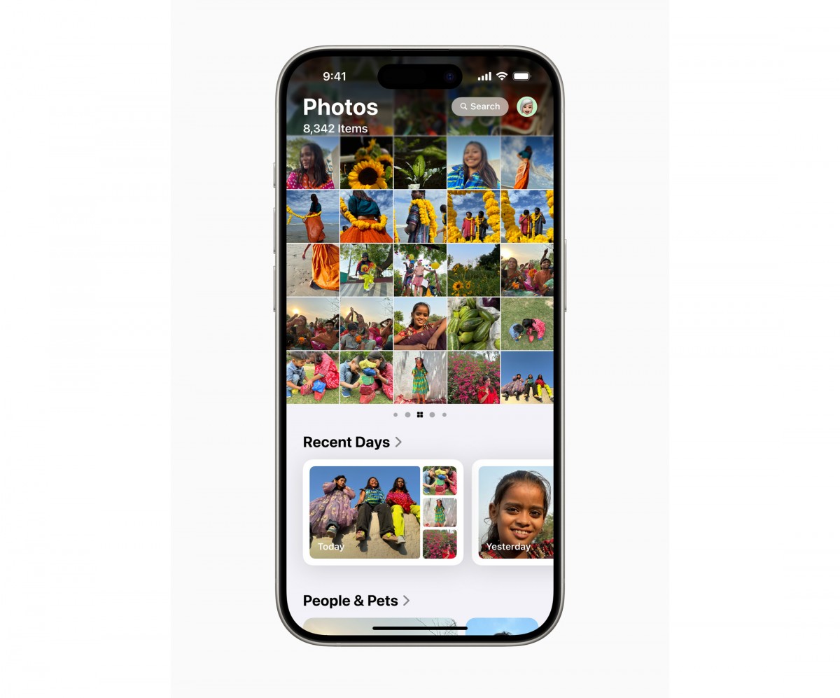 iOS 18 est officiel : Photos