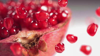 Pomegranate is a sweet and tart fruit with a thick, red skin. Although the rind is inedible, it contains hundreds of delicious seeds that you can easily eat or sprinkle on salads, oatmeal, hummus, and other dishes.