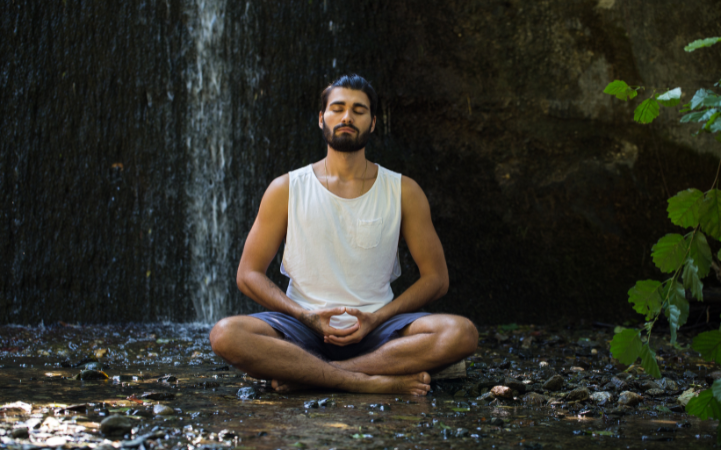 meditate in nature