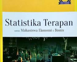 Gambar Buku Statistika Terapan untuk Ekonomi dan Bisnis