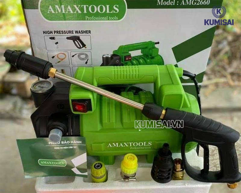 Máy rửa xe Amaxtools 2660