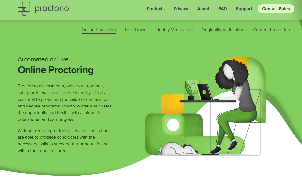 Proctorio Online Proctoring Tool