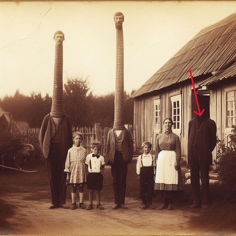 A group of people standing in front of a house

Description automatically generated