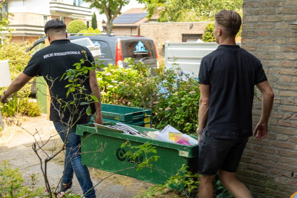 Tuin ontruimen met jhc woningontruiming