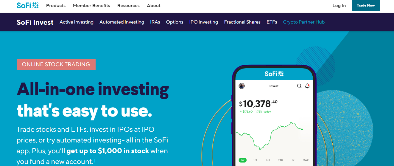 SoFi Invest