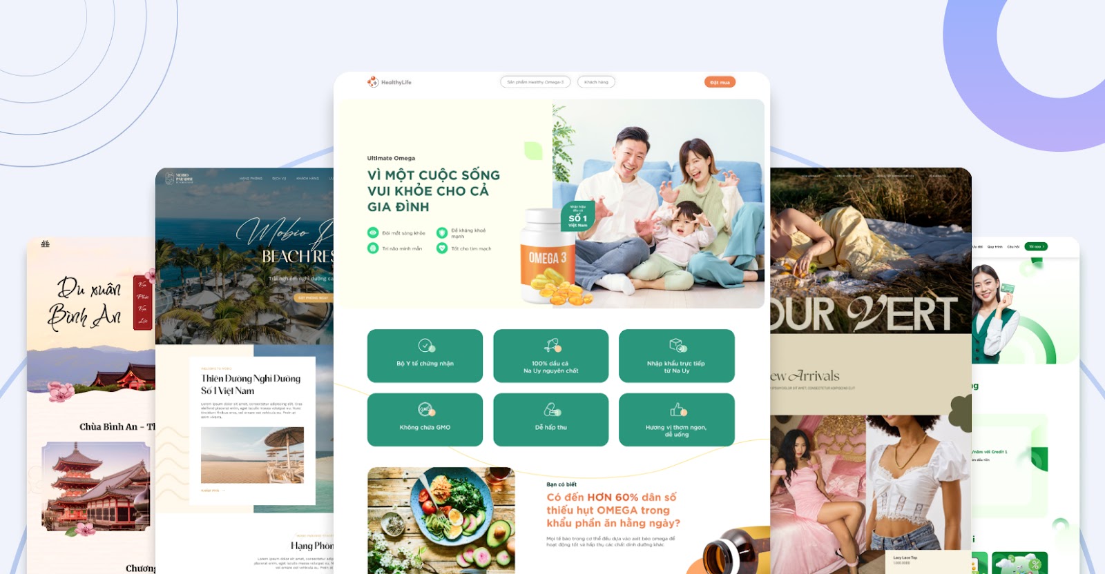 Landing Page Template miễn phí