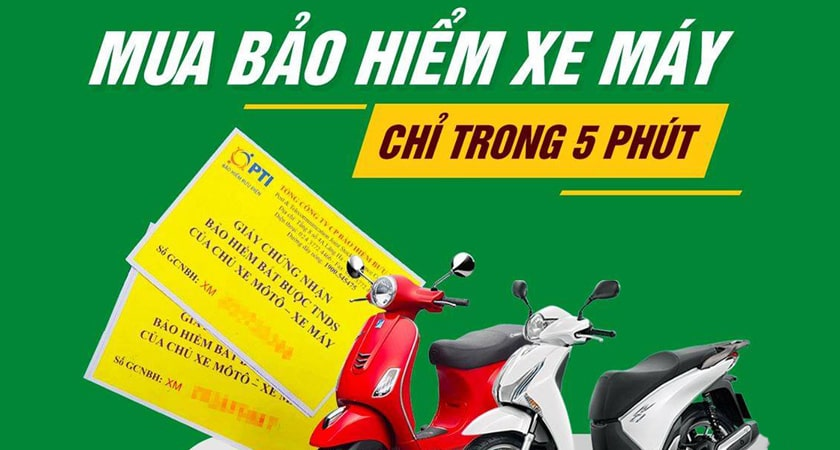 bảo hiểm xe máy online có giá trị không