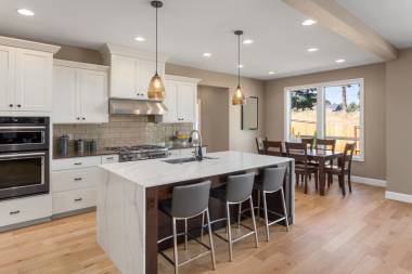 tips to choose the right flooring for your home remodel kitchen hardwood custom built michigan