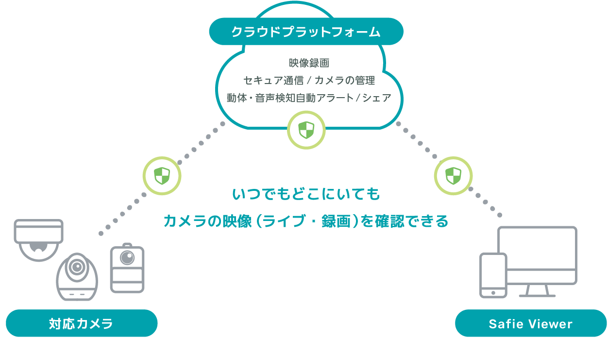 セーフィークラウドカメラシステム構造解説