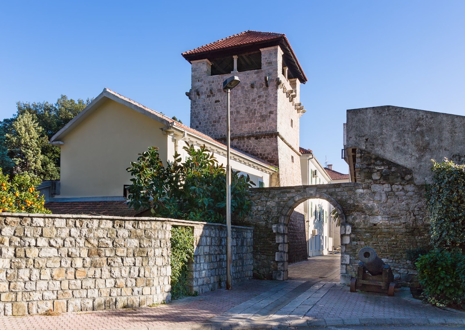 Bucha residence palace in Tivat