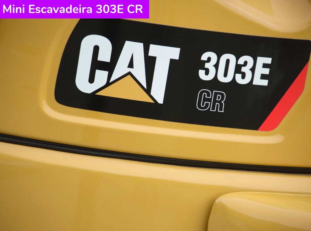 Catálogo Mini Escavadeira 303E CR Caterpillar