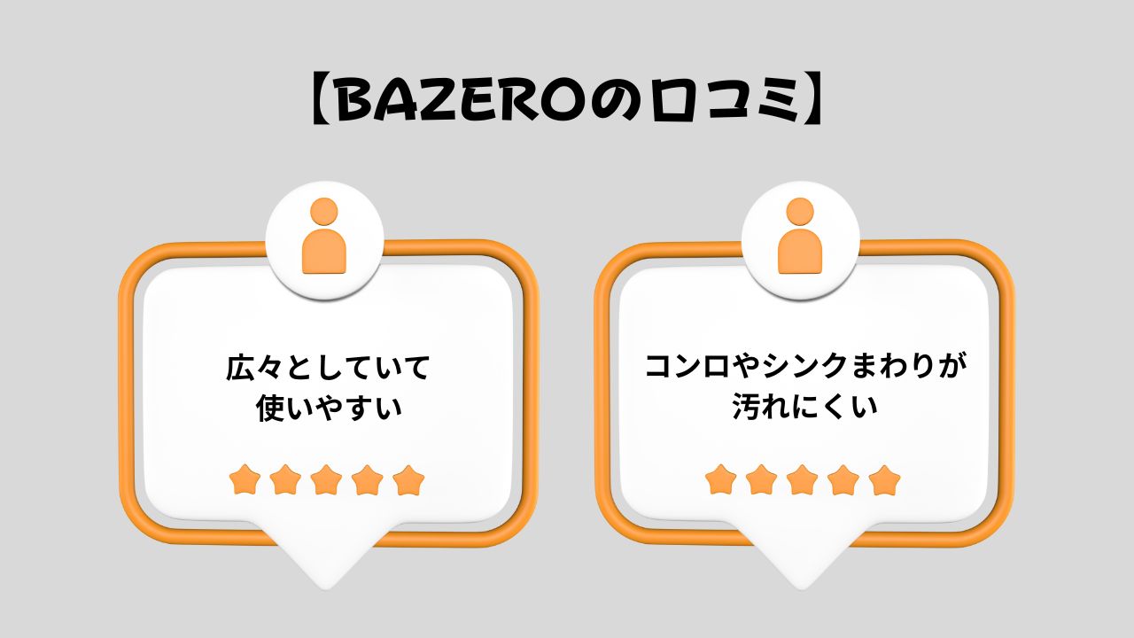 BAZEROの口コミ