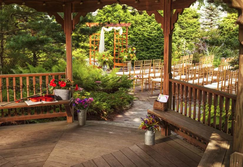 outdoor wedding venues vermont